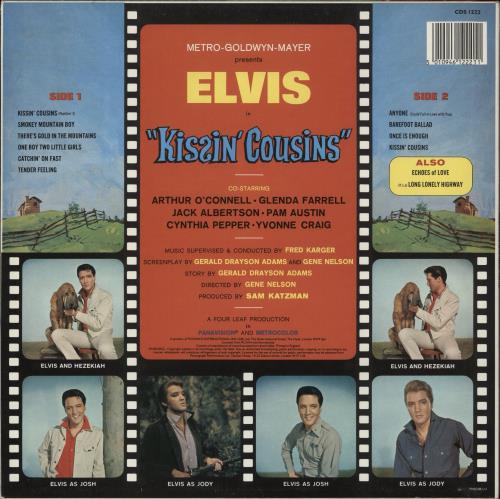 Elvis Presley Kissin' Cousins - Hype Stickered Sleeve vinyl LP album (LP record) UK ELVLPKI863669