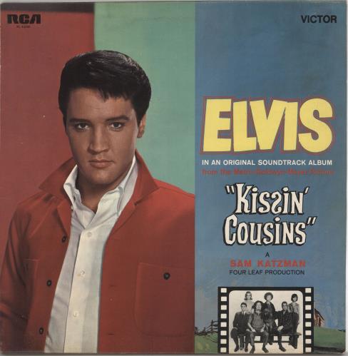Elvis Presley Kissin' Cousins vinyl LP album (LP record) UK ELVLPKI293962