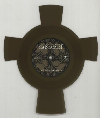 Elvis Presley Know Only To Him shaped picture disc (picture disc vinyl record) UK ELVSHKN666893