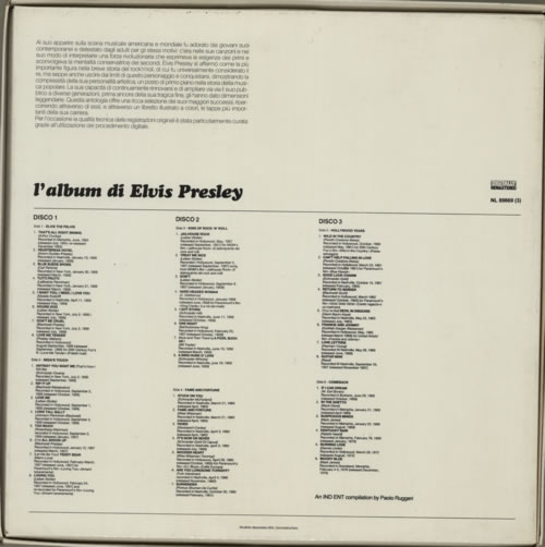 Elvis Presley L' Album Di Elvis Presley Vinyl Box Set Italian ELVVXLA586968