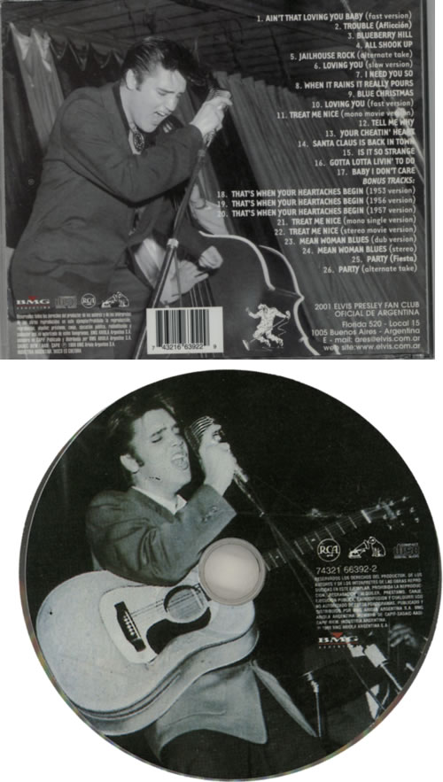 Elvis Presley La Pelvis CD album (CDLP) Argentinean ELVCDLA587376