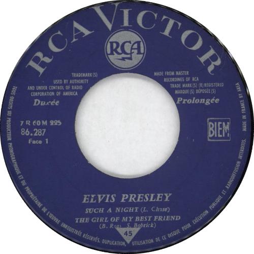 Elvis Presley Le Retour D'Elvis 2 7" vinyl single (7 inch record / 45) French ELV07LE723218