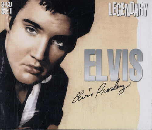 Elvis Presley Legendary 3-CD album set (Triple CD) German ELV3CLE310700