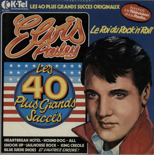 Elvis Presley Les 40 Plus Grands Succ�s - Test Pressing 2-LP vinyl record set (Double LP Album) French ELV2LLE596730