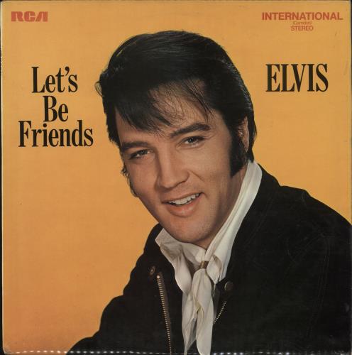 Elvis Presley Let's Be Friends - EX vinyl LP album (LP record) UK ELVLPLE722678