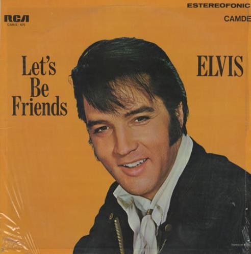 Elvis Presley Let's Be Friends vinyl LP album (LP record) Mexican ELVLPLE201952
