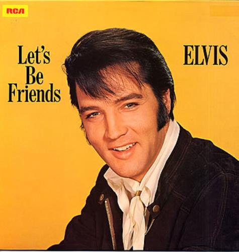 Elvis Presley Let's Be Friends vinyl LP album (LP record) German ELVLPLE293957