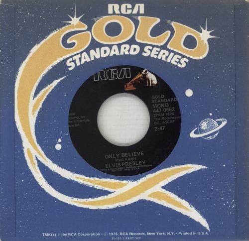 Elvis Presley Life 7" vinyl single (7 inch record / 45) US ELV07LI888404