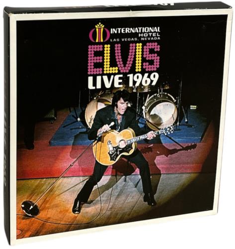 Elvis Presley Live 1969 CD Album Box Set UK ELVDXLI867708