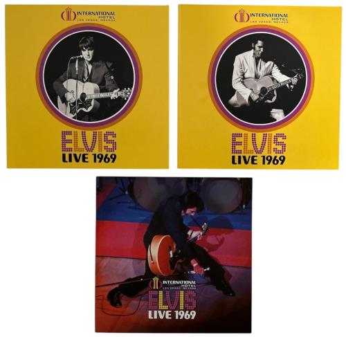 Elvis Presley Live 1969 CD Album Box Set UK ELVDXLI867708