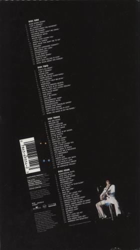 Elvis Presley Live In Las Vegas CD Album Box Set UK ELVDXLI236700