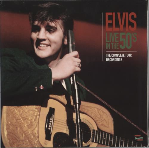 Elvis Presley Live In The 50's: The Complete Tour Recordings 2-LP vinyl record set (Double LP Album) UK ELV2LLI790015