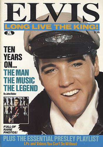 Elvis Presley Long Live The King magazine UK ELVMALO332866