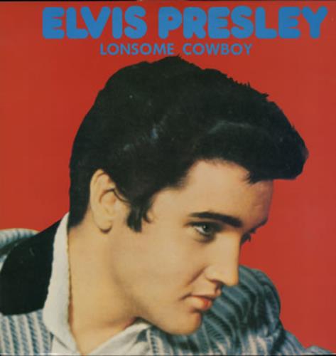 Elvis Presley Lonsome Cowboy vinyl LP album (LP record) Danish ELVLPLO373162