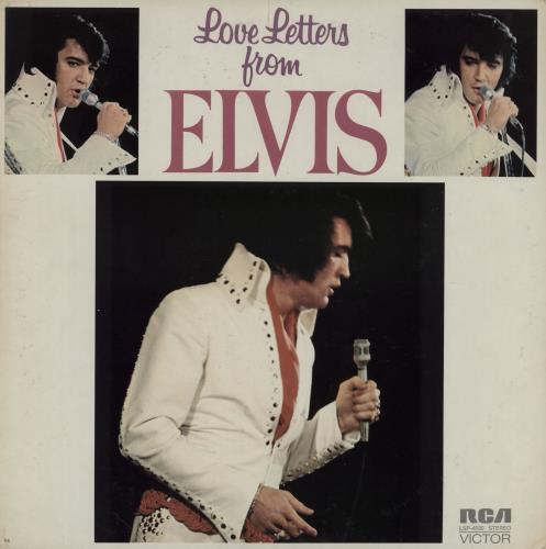 Elvis Presley Love Letters From Elvis vinyl LP album (LP record) US ELVLPLO757325