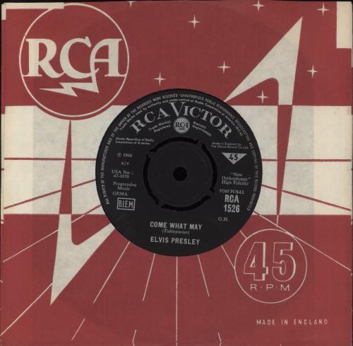 Elvis Presley Love Letters 7" vinyl single (7 inch record / 45) UK ELV07LO818158