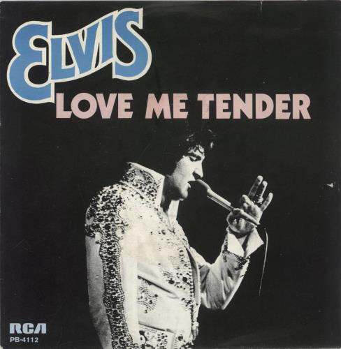Elvis Presley Love Me Tender 7" vinyl single (7 inch record / 45) Dutch ELV07LO891031