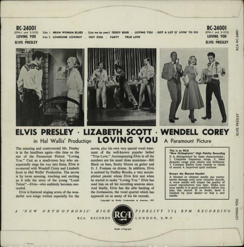 Elvis Presley Loving You - 1st 10" vinyl single (10 inch record) UK ELV10LO668238