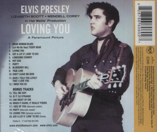 Elvis Presley Loving You - Sealed CD album (CDLP) UK ELVCDLO314901
