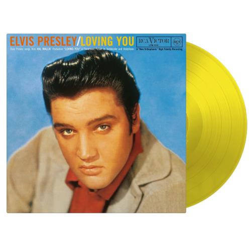 Elvis Presley Loving You - Translucent Yellow Vinyl 180 Gram - Numbered Edition vinyl LP album (LP record) UK ELVLPLO879497