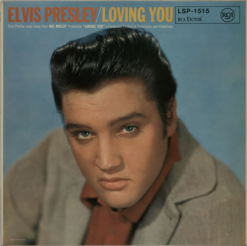 Elvis Presley Loving You vinyl LP album (LP record) German ELVLPLO612482