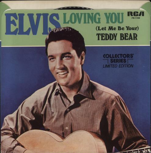 Elvis Presley Loving You 7" vinyl single (7 inch record / 45) US ELV07LO625574