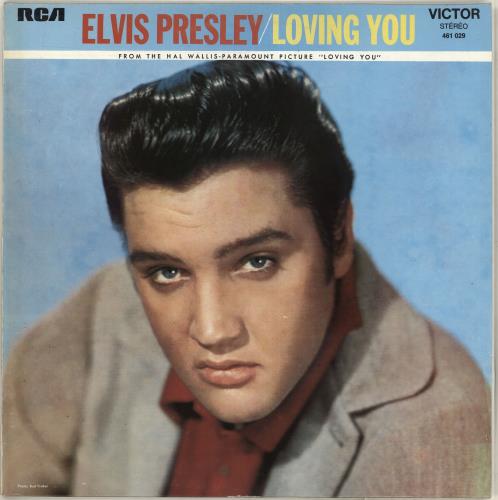 Elvis Presley Loving You vinyl LP album (LP record) French ELVLPLO714131
