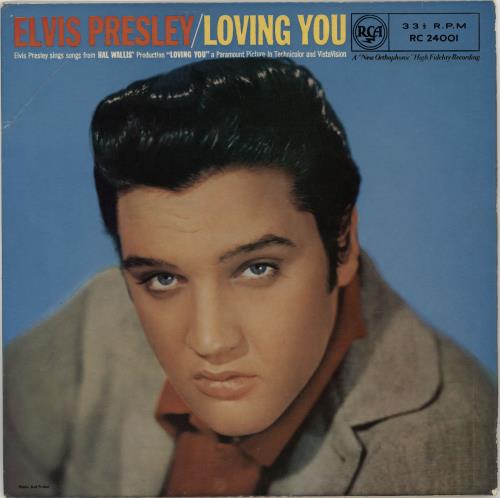 Elvis Presley Loving You vinyl LP album (LP record) UK ELVLPLO765914