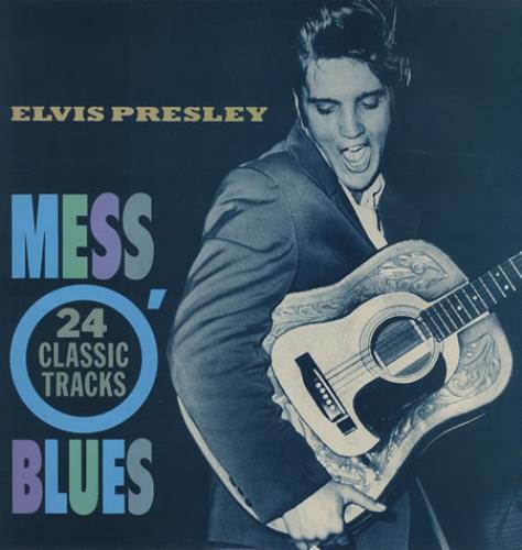 Elvis Presley Mess O' Blues 2-LP vinyl record set (Double LP Album) UK ELV2LME373254