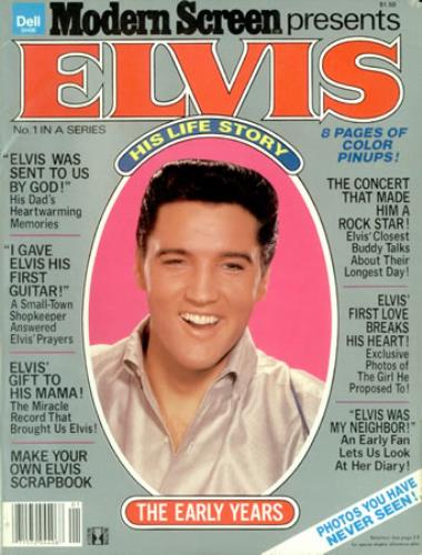 Elvis Presley Modern Screen Presents Elvis magazine UK ELVMAMO426434