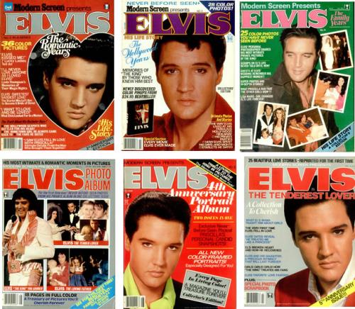 Elvis Presley Modern Screen Presents Elvis magazine UK ELVMAMO426434