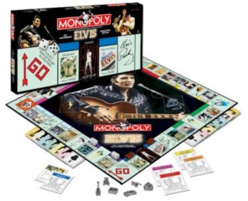 Elvis Presley Monopoly memorabilia US ELVMMMO293070