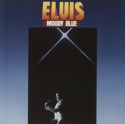 Elvis Presley Moody Blue vinyl LP album (LP record) German ELVLPMO863668