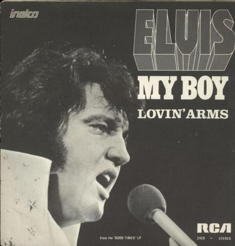 Elvis Presley My Boy 7" vinyl single (7 inch record / 45) Dutch ELV07MY702650