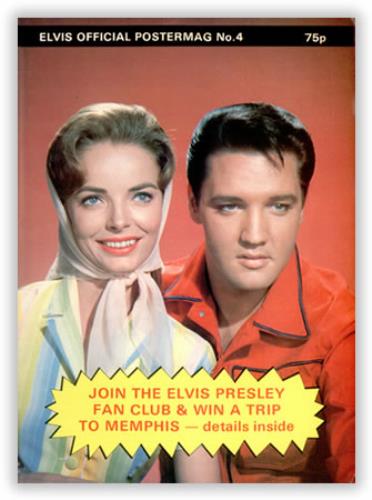 Elvis Presley Official Postermag No. 1-4 magazine UK ELVMAOF426437