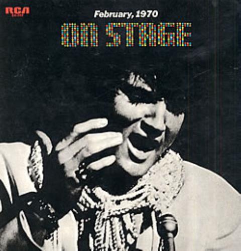 Elvis Presley On Stage February 1970 vinyl LP album (LP record) Japanese ELVLPON213443