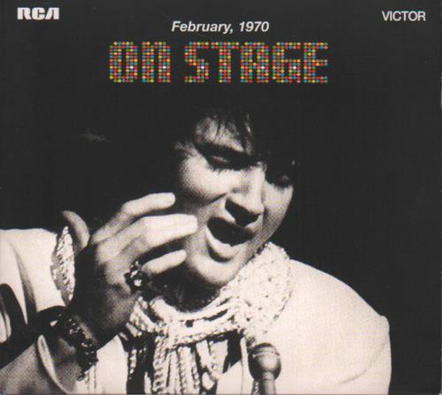 Elvis Presley On Stage 2 CD album set (Double CD) UK ELV2CON499310