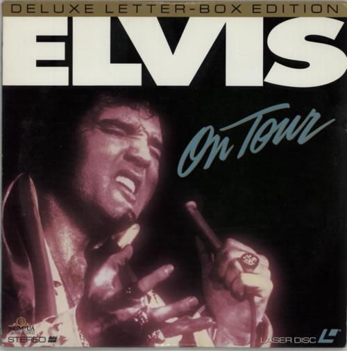 Elvis Presley On Tour laserdisc / lazerdisc US ELVLZON590105