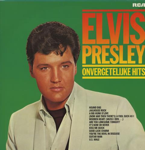Elvis Presley Onvergettelijke Hits vinyl LP album (LP record) Dutch ELVLPON249447