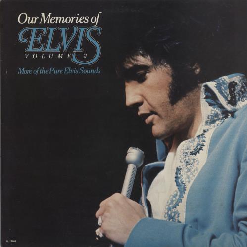 Elvis Presley Our Memories Of Elvis Volume 2 vinyl LP album (LP record) UK ELVLPOU373151
