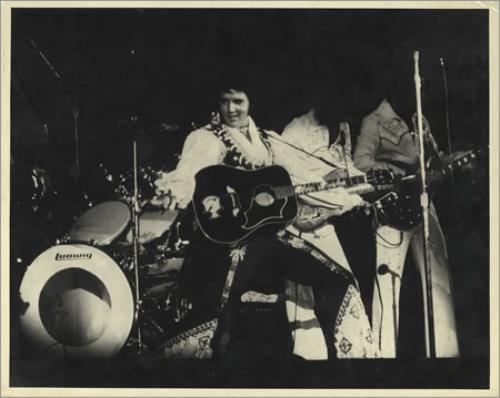Elvis Presley Pair Of Photographs photograph UK ELVPHPA383387
