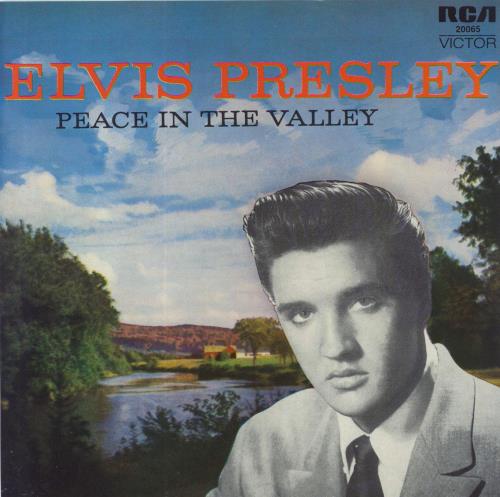 Elvis Presley Peace In The Valley 7" vinyl single (7 inch record / 45) Australian ELV07PE567775