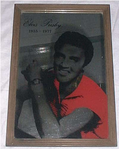 Elvis Presley Picture Mirror memorabilia UK ELVMMPI218921