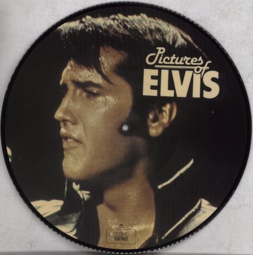 Elvis Presley Pictures Of Elvis picture disc LP (vinyl picture disc album) Belgian ELVPDPI844916