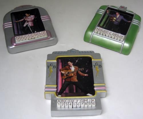 Elvis Presley Platinum Jukebox Collection memorabilia US ELVMMPL417933