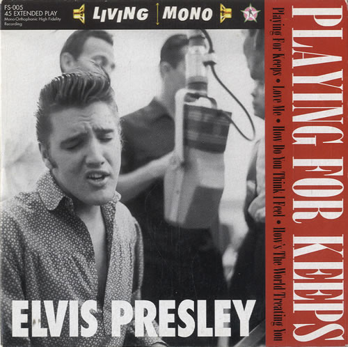 Elvis Presley Playing For Keeps CD single (CD5 / 5") Norwegian ELVC5PL587662