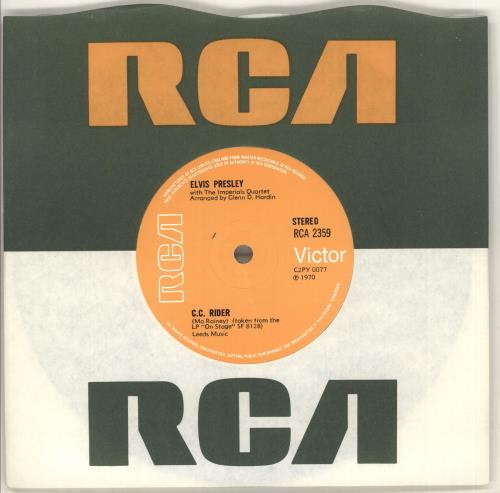 Elvis Presley Polk Salad Annie - Solid 7" vinyl single (7 inch record / 45) UK ELV07PO571629