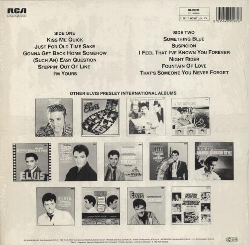 Elvis Presley Pot Luck - Shrink vinyl LP album (LP record) German ELVLPPO860165