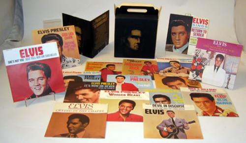 Elvis Presley Presley Gold - 16 Number One's box set UK ELVBXPR147722