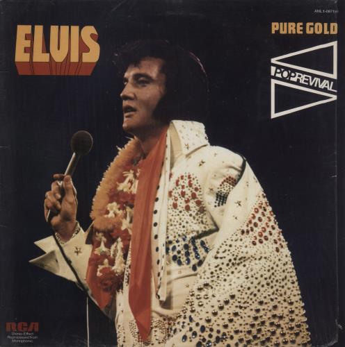 Elvis Presley Pure Gold vinyl LP album (LP record) Italian ELVLPPU877993